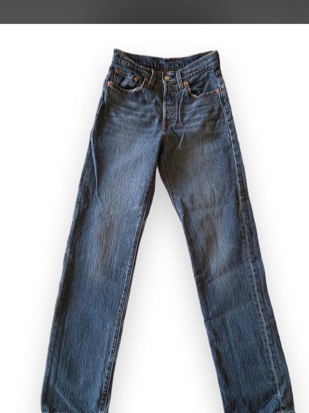 Levi's 501 in medium dark wash